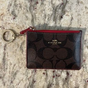 Coach Keychain Mini Wallet